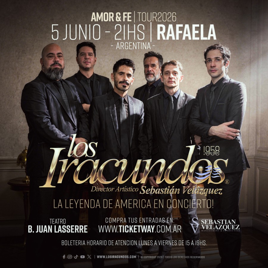 Los iracundos llegan a la ciudad.