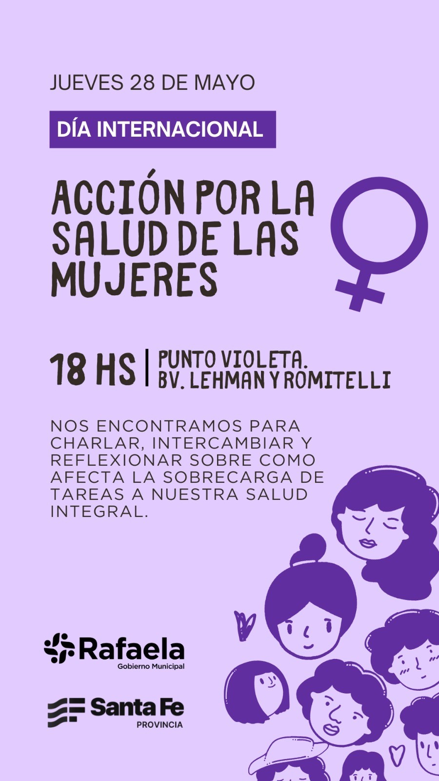 La actividad tendr&aacute; lugar en el Punto Violeta.