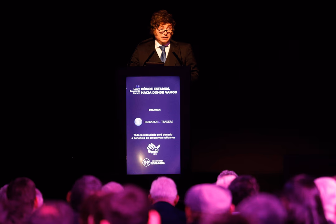 El presidente Javier Milei.