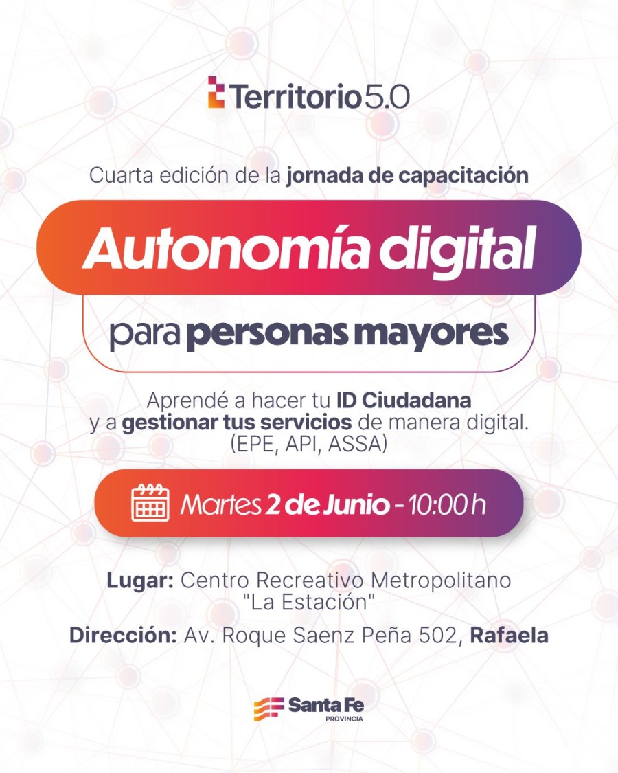 Cuarta edici&oacute;n de la jornada de capacitaci&oacute;n &ldquo;Autonom&iacute;a Digital para Personas Mayores&rdquo;.