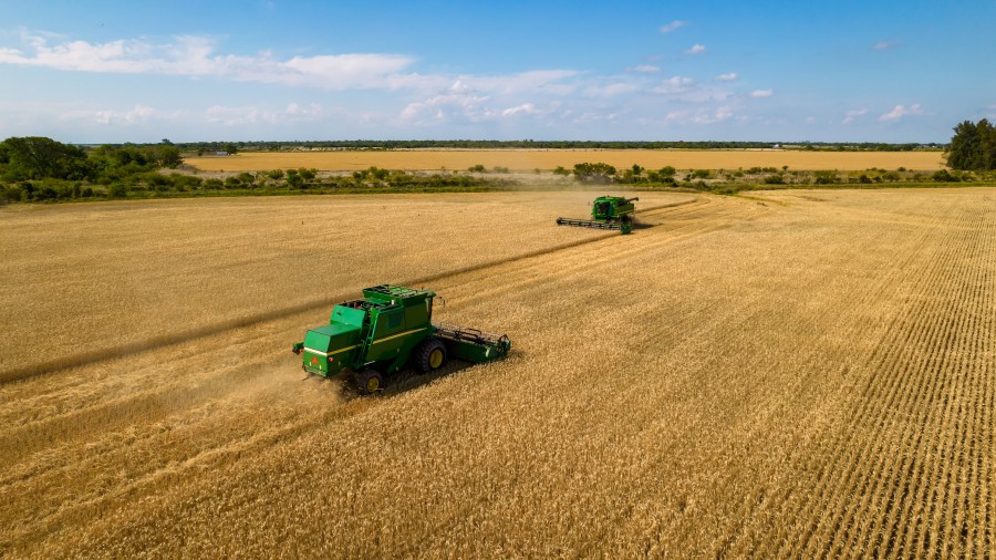 La campi&ntilde;a sanhtafesina es un gran productor agrario.