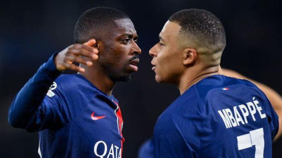 ESTRELLAS. Dembel&eacute; y Mbapp&eacute;, dos de los m&aacute;s valiosos de Francia.