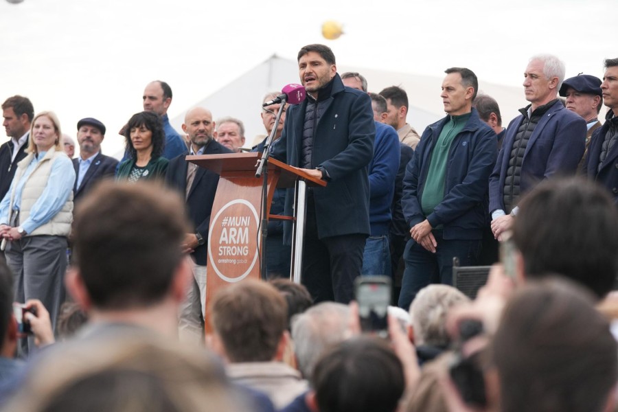 Pullaro particip&oacute; este jueves del acto de apertura de la edici&oacute;n n&uacute;mero 32 de Agroactiva.