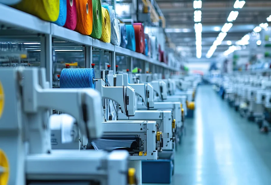 La industria textil, en crisis.