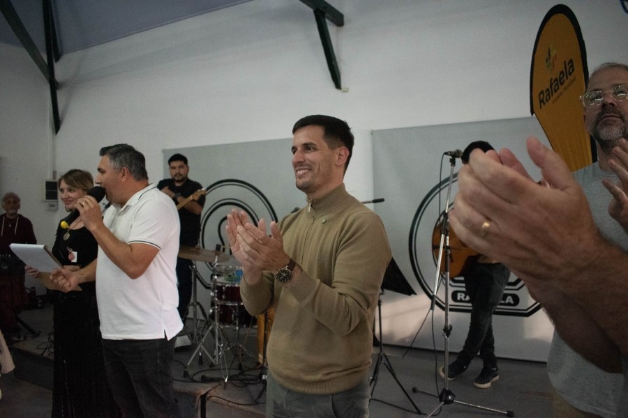 Viotti en la Marat&oacute;n Solidaria de Tejido.