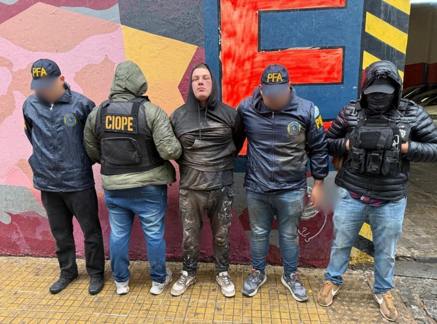 Captura de Andr&eacute;s Ra&uacute;l &ldquo;Plin&rdquo; Acosta, uno de los delincuentes m&aacute;s buscados de Santa Fe.