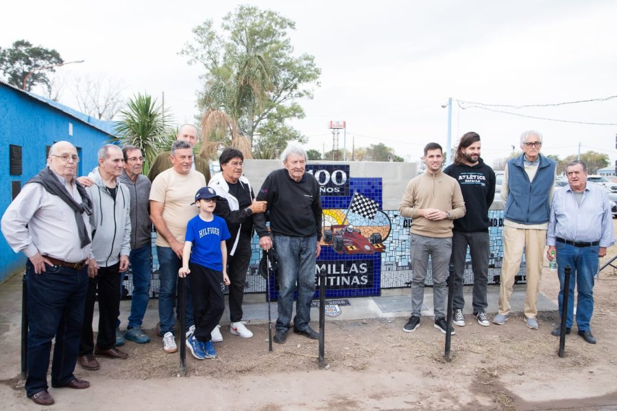 RECORRIDO PATRIMONIAL. La propuesta acompa&ntilde;&oacute; las actividades organizadas por el Club Atl&eacute;tico de Rafaela en el marco de la conmemoraci&oacute;n del centenario de las hist&oacute;ricas &ldquo;500 Millas Argentinas&rdquo;.
