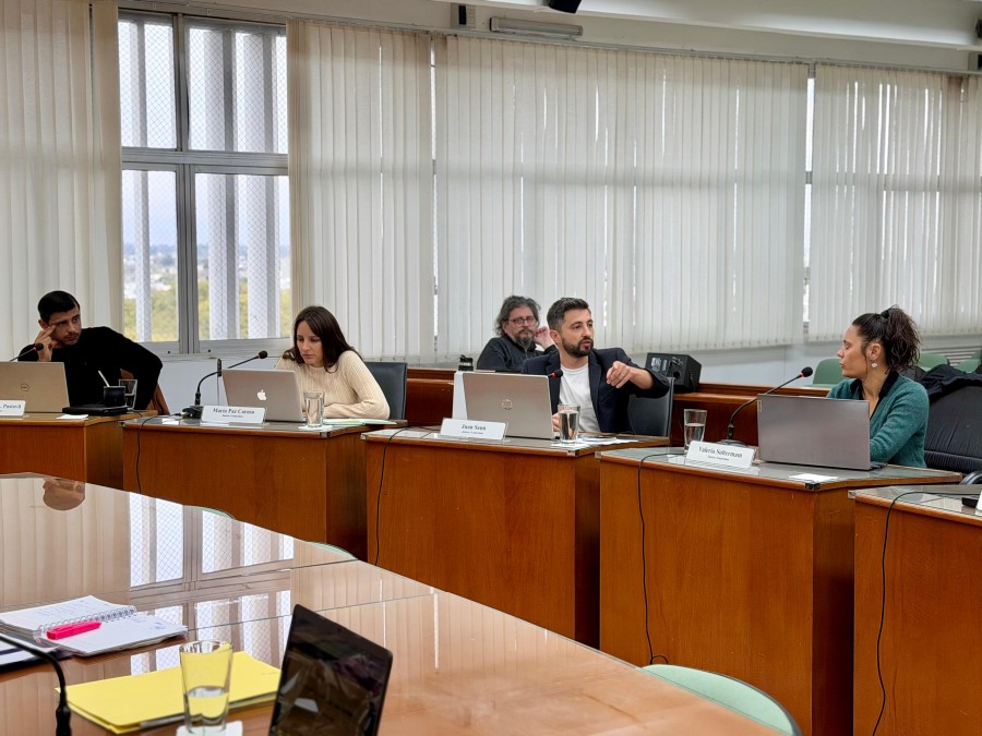 Los concejales de la oposici&oacute;n peronista presionan con pedidos de informes a la gesti&oacute;n del intendente, Leonardo Viotti. (FOTO PRENSA CONCEJO)