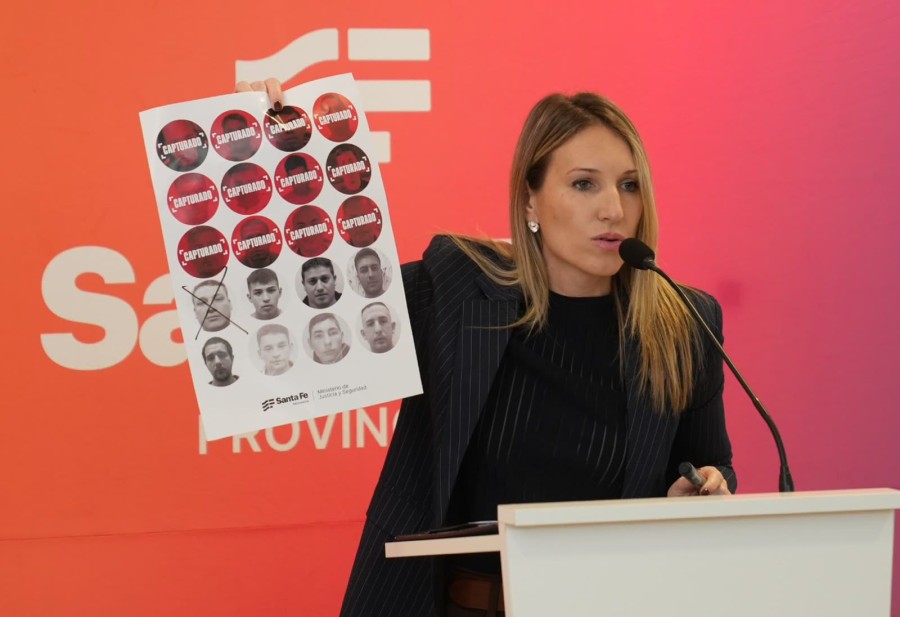 Coudannes brind&oacute; este martes una conferencia de prensa en la ciudad de Rafaela.