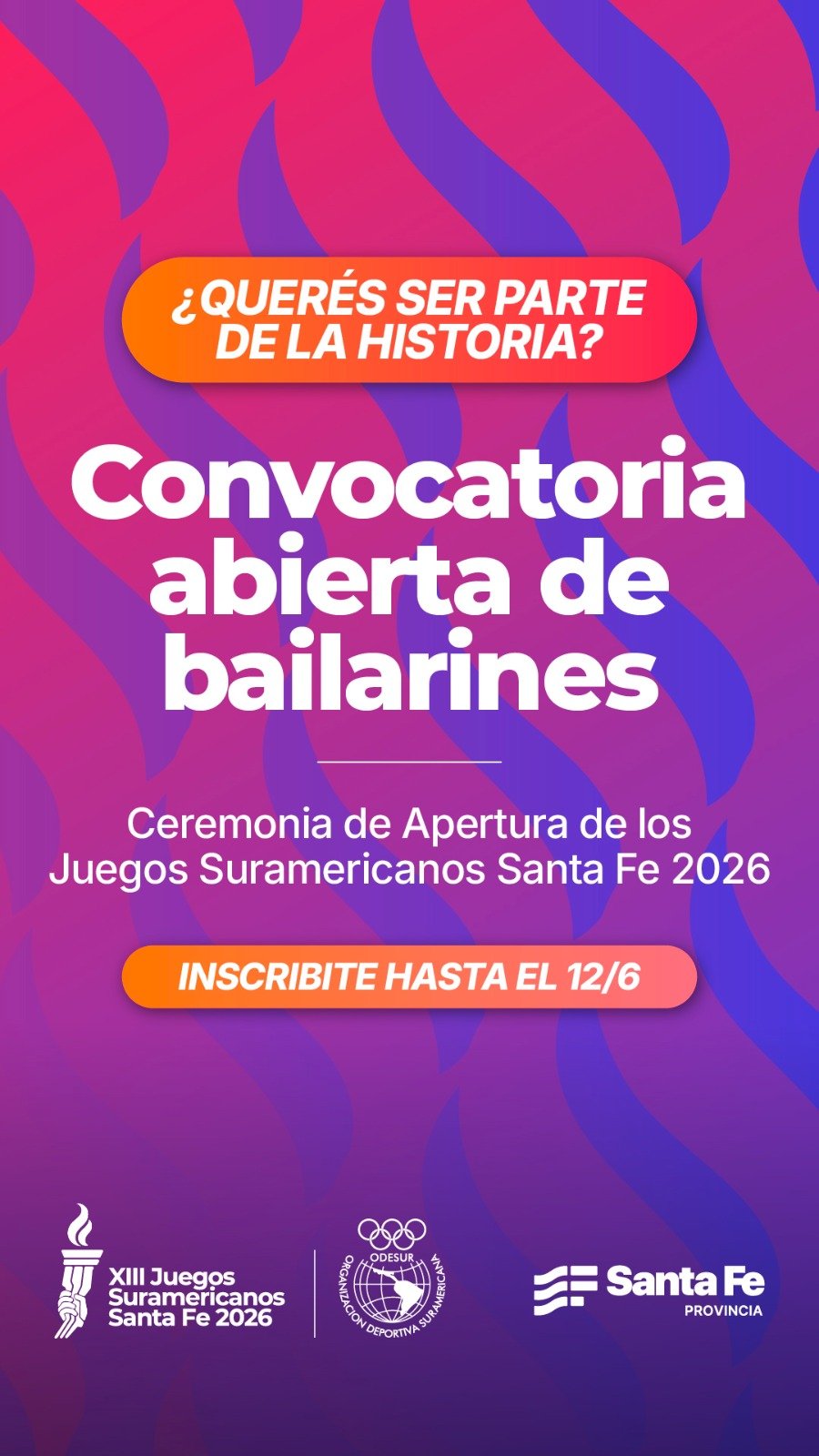 CUENTA REGRESIVA. Los Juegos Suramericanos Santa Fe 2026, uno de los acontecimientos m&aacute;s trascendentes que haya recibido el deporte argentino, sigue sumando protagonistas.