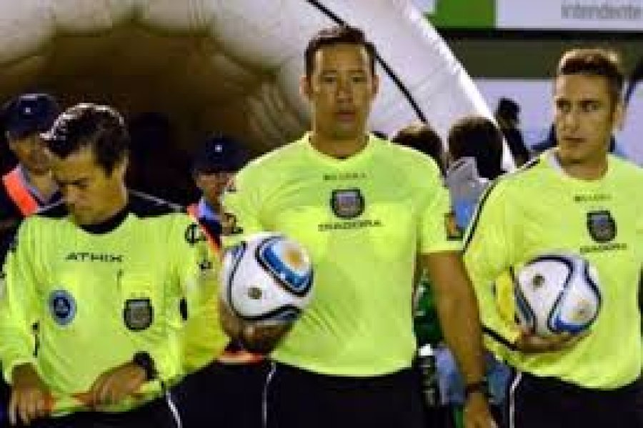 N&Eacute;LSON SOSA, EL &Aacute;RBITRO PARA LA CREMA EN SU VISITA A PATRONATO