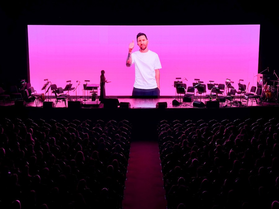El saludo de Messi en el v&iacute;deo presentado.