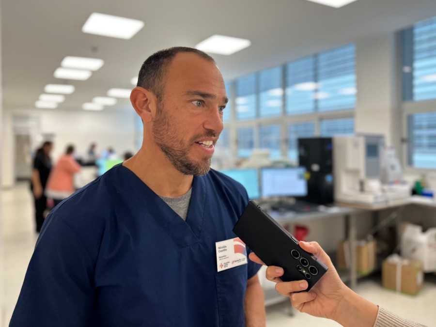 &ldquo;En estos meses se ha incrementado la demanda y el laboratorio se est&aacute; ajustando para dar respuesta a esa necesidad", afirm&oacute; Nicol&aacute;s Castillo. (FOTO PRENSA HJF)