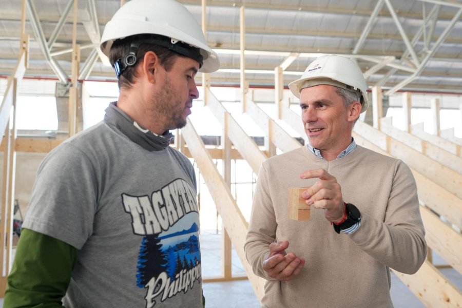 GRAN AVANCE. &ldquo;Esta obra jerarquiza a Santa Fe a nivel internacional y es parte legado de los Juegos que impulsa el gobernador Pullaro&rdquo;, destac&oacute; el subsecretario de Arquitectura de la Provincial.