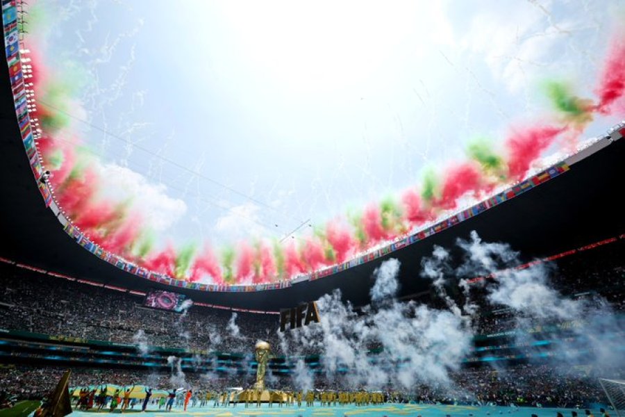 Lo mejor de la ceremonia inaugural del Mundial en el Azteca