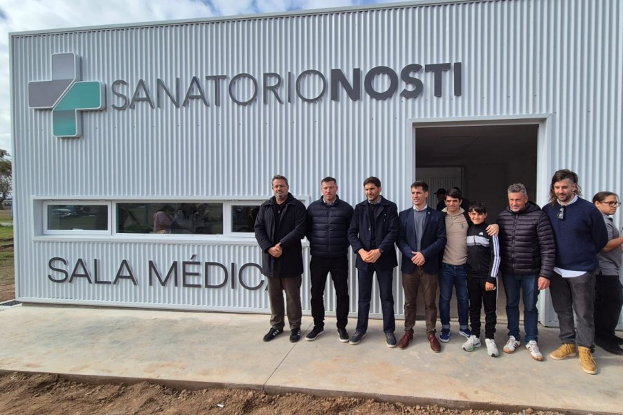 La sala m&eacute;dica que se habilitar&aacute; para la carrera de TC.