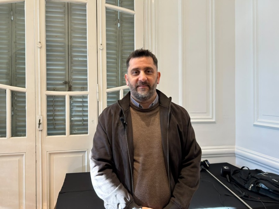 El diputado provincial Mariano Cuvertino.