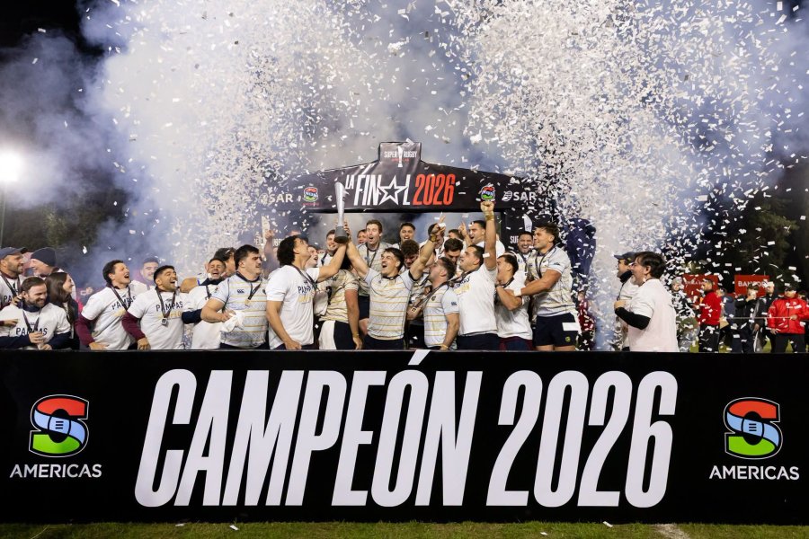 CAMPEONES. El primer t&iacute;tulo de Pampas.