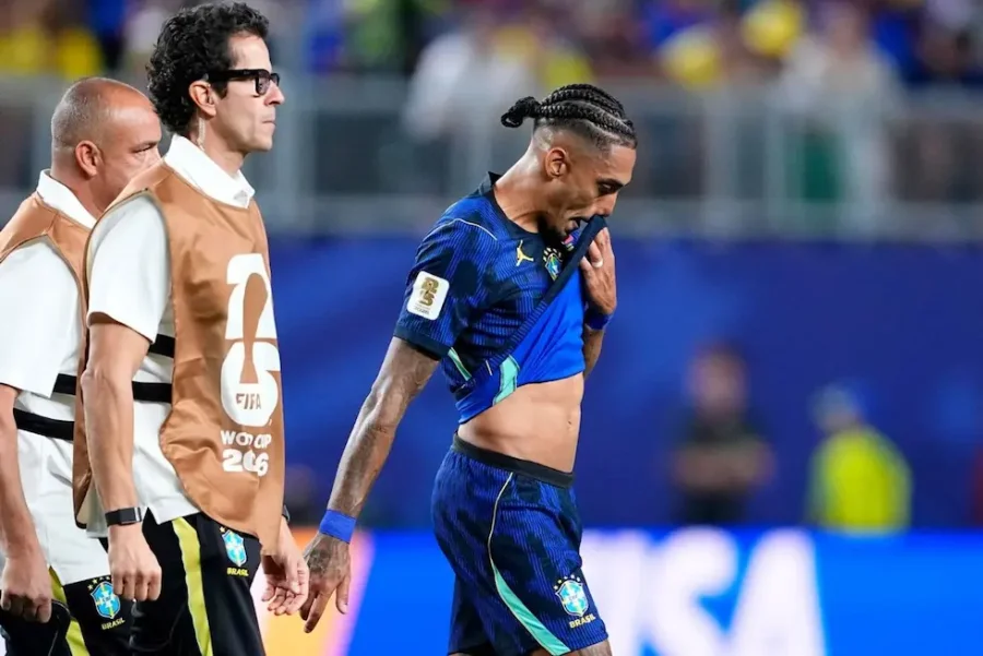 Raphinha, delantero de Brasil.