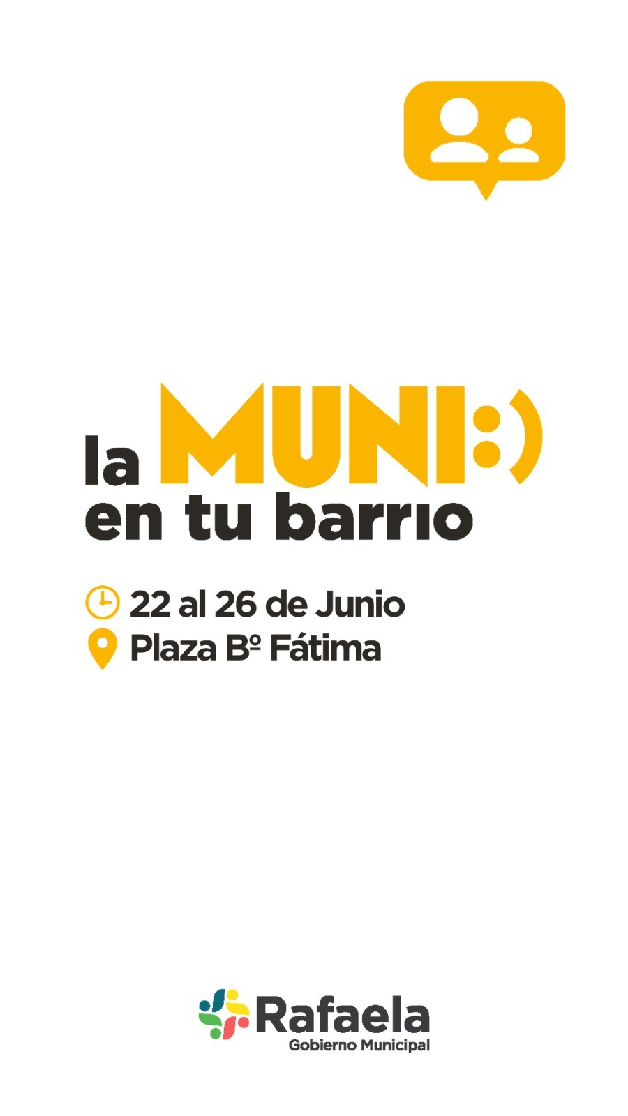 La Muni en tu barrio llega al barrio F&aacute;tima.