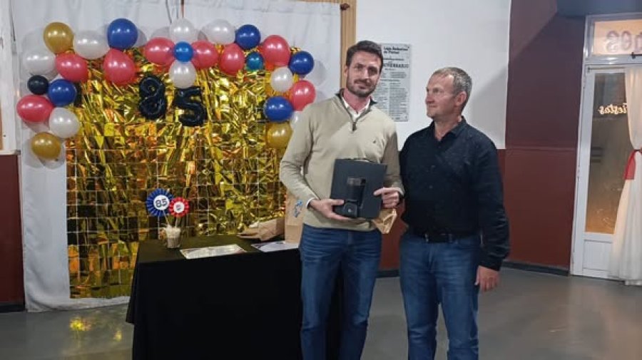 Un instante del segmento protocolar de la realización.