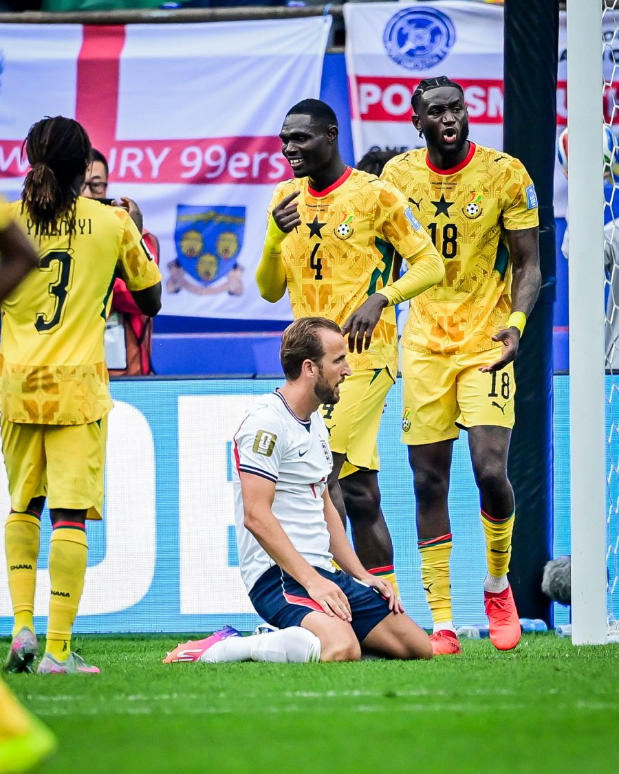INGLATERRA NO PUDO CON GHANA