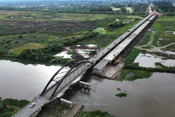 El nuevo Puente Carretero es la obra vial en construcci&oacute;n m&aacute;s larga de Argentina y la segunda de Sudam&eacute;rica