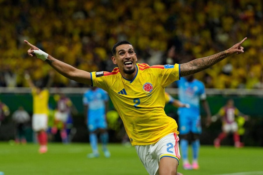 Colombia le gan&oacute; a Congo 1-0 y lidera el Grupo K