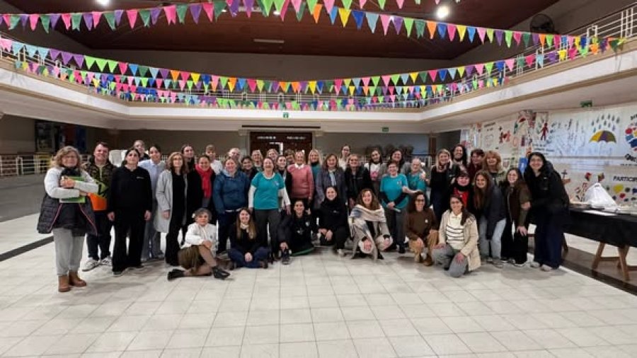 El grupo que participó de la realización.
