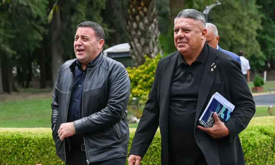 Claudio Tapia y Pablo Toviggino