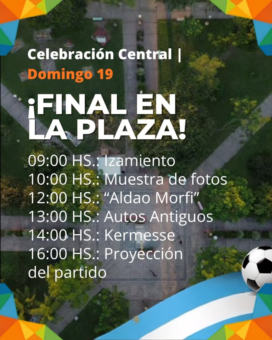 Final en la plaza.