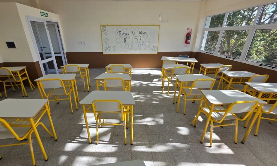 La nueva aula habilitada.