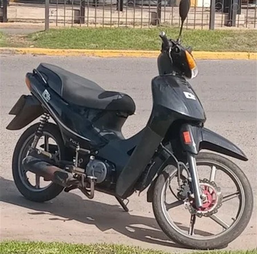 Una moto similar fue motivo de la denuncia de un vecino de Rafaela por hurto.
