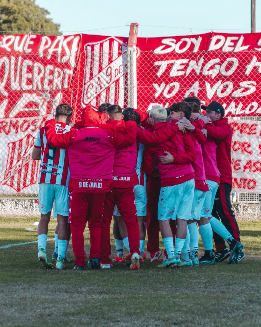 EL OBJETIVO MAS CERCA. 9 de Julio qued&oacute; muy bien parado de cara a la clasificaci&oacute;n.