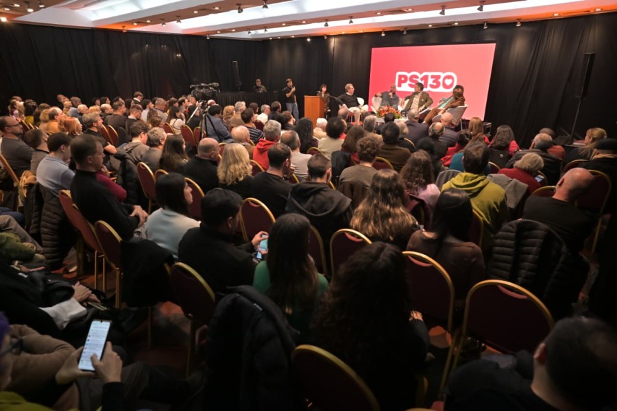 La convocatoria del Partido Socialista logr&oacute; una importante convocatoria. (FOTO PRENSA PS)