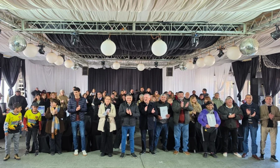 El acto tuvo lugar en el sal&oacute;n del Club Unidad Sancristobalense.