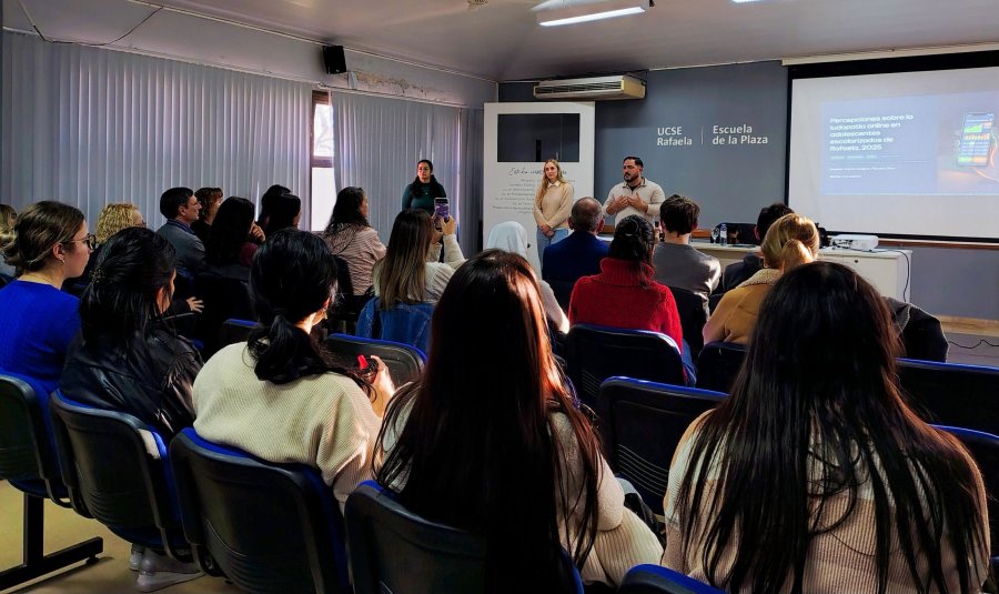 &ldquo;La expansi&oacute;n de las plataformas de apuestas online instala nuevas formas de juego entre adolescentes" se&ntilde;alaron los autores de la investigaci&oacute;n en Rafaela. (FOTO PRENSA UCSE SEDE RAFAELA)