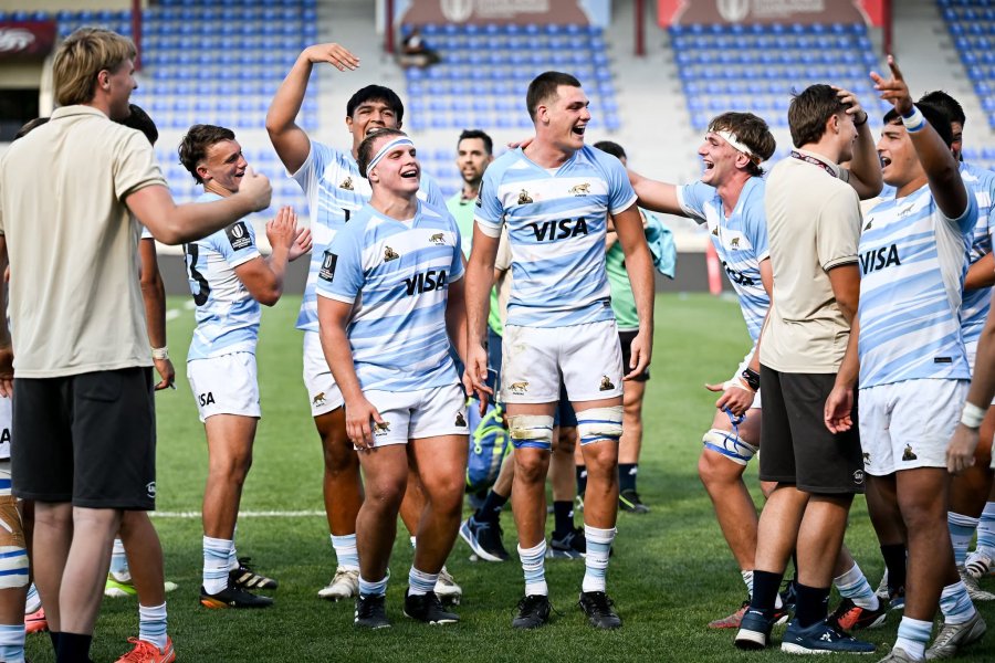 FELICES. Los chicos argentinos lograron su segundo triunfo.