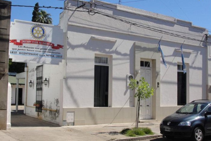 La sede del Rotary Club de Rafaela.