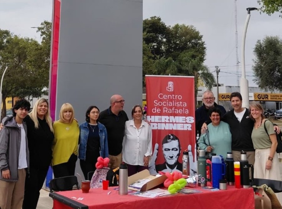 La campa&ntilde;a solidaria comenz&oacute; el 13 de junio con un acto simb&oacute;lico realizado en la plazoleta del nuevo Hospital con la participaci&oacute;n de integrantes del Centro Socialista..