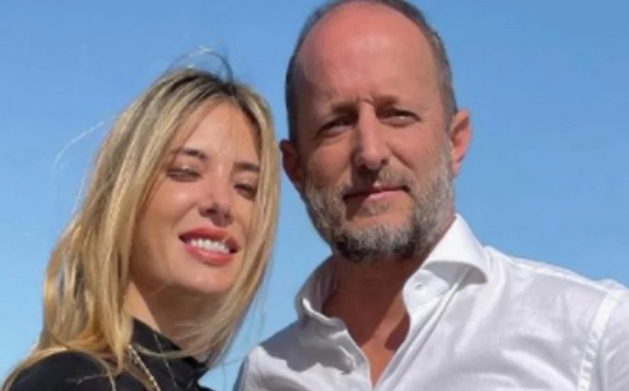 Mart&iacute;n Insaurralde, junto a su ex esposa J&eacute;sica Cirio.