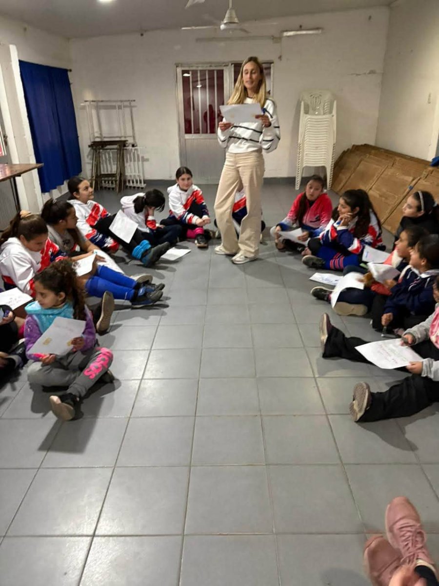 Un momento de la actividad desarrollada.