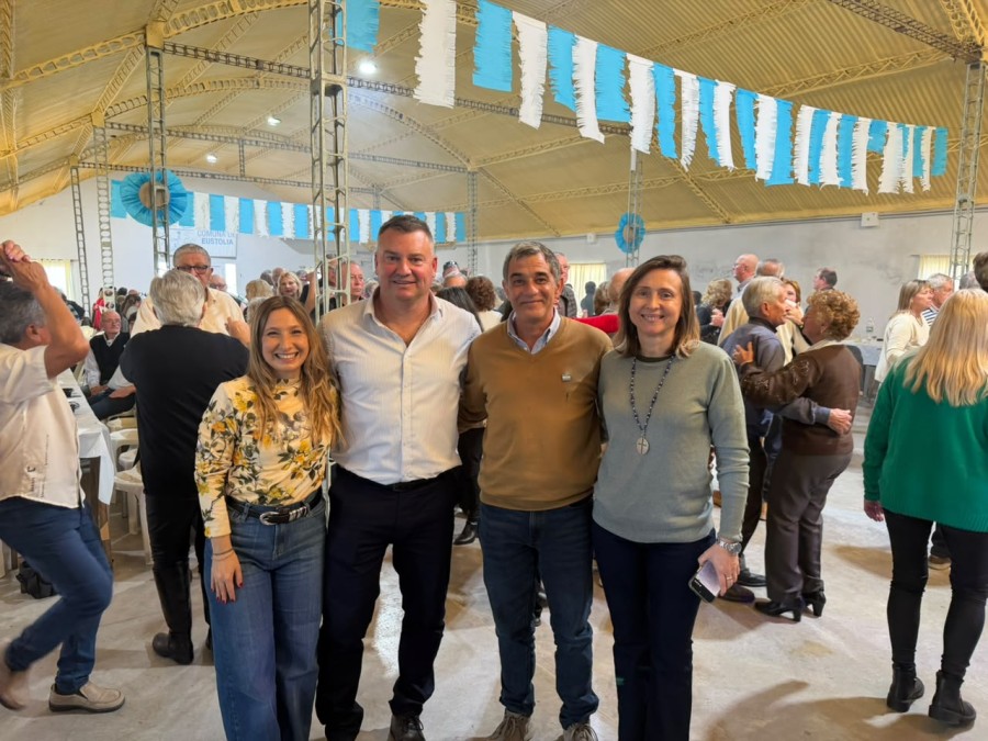 Chivallero, Beltramo, Ballina, Canale durante la celebraci&oacute;n.