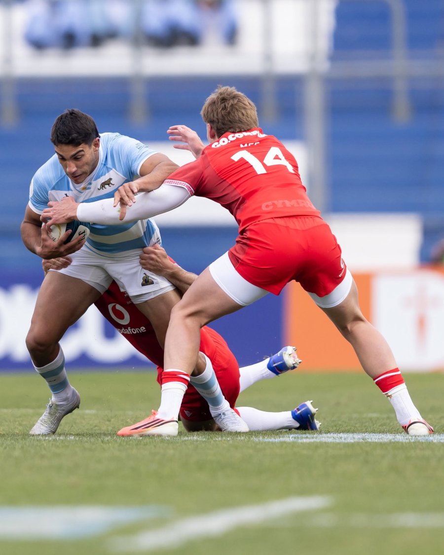 SANTIAGO CARRERAS. Apoy&oacute; uno de los tries.