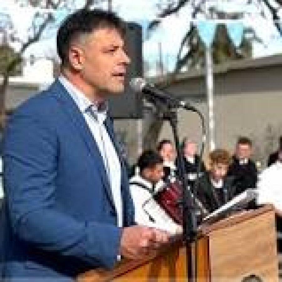 Leandro Gastaldi, intendente de Suardi.