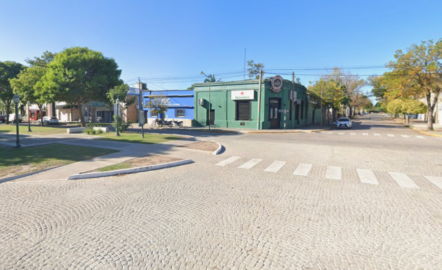 El bar donde ocurri&oacute; la pelea en la noche del viernes.