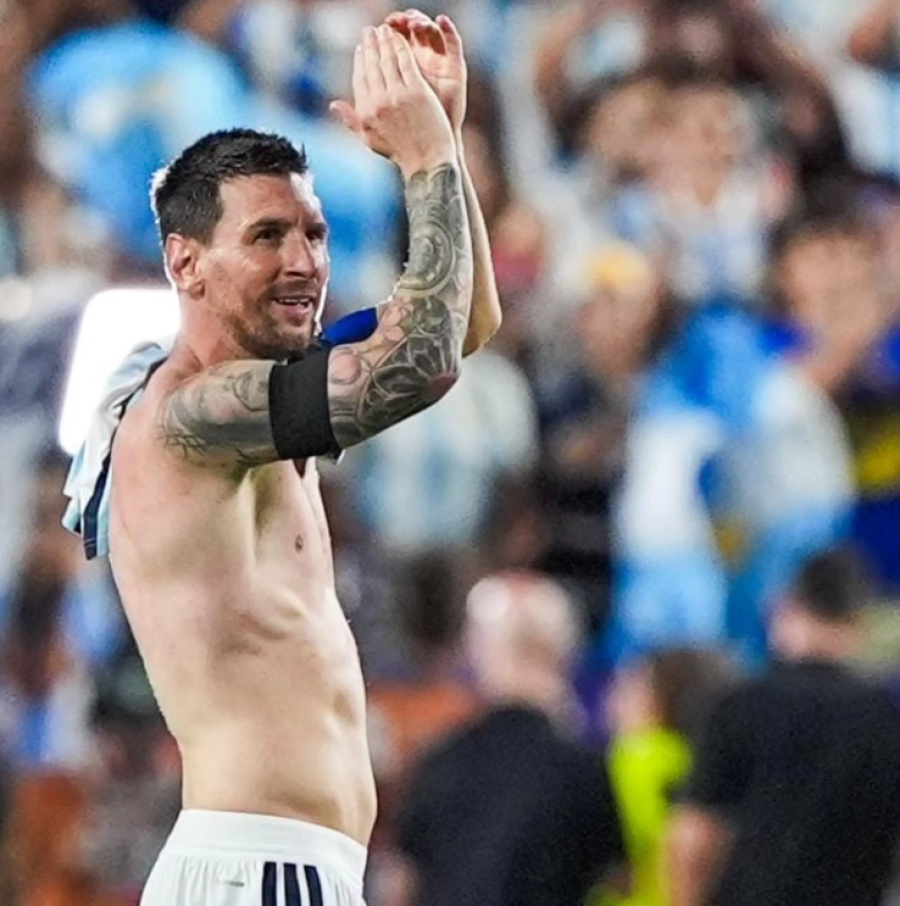 Leo Messi en el Mundial de Estados Unidos, otro escenario donde su estrella infinita no para de brillar.