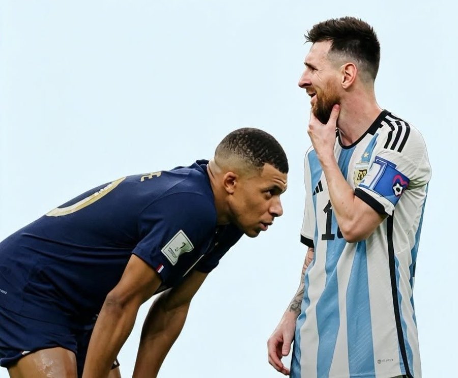 PRINCIPALES CANDIDATOS. Mbapp&eacute; y Messi.