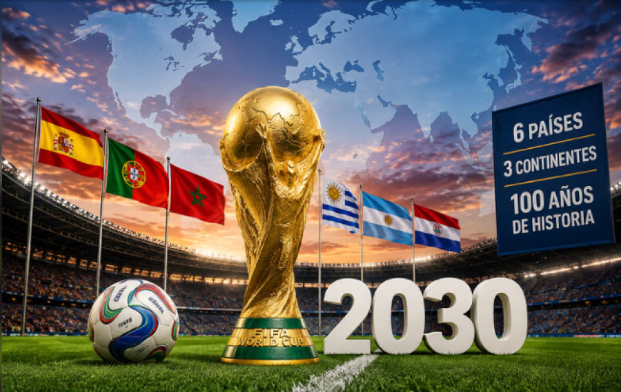 Ya termina el Mundial 2026 y se viene el del 2030.