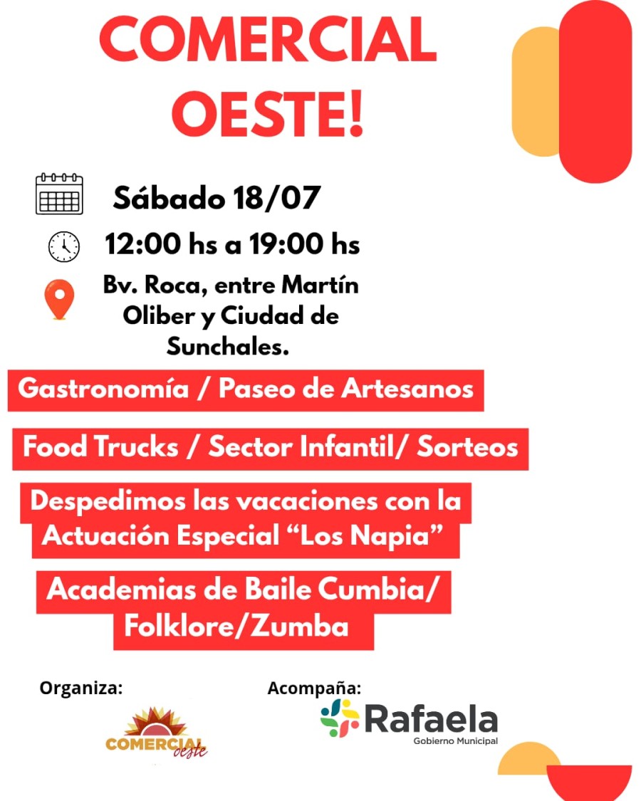 La organizaci&oacute;n invita a toda la comunidad a acercarse y compartir una tarde diferente.